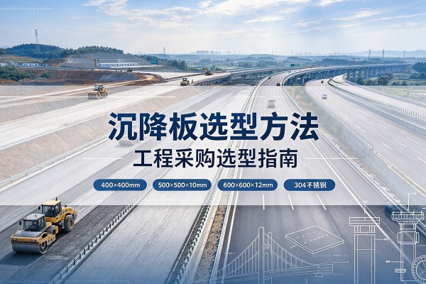 文峰沉降板选择方法