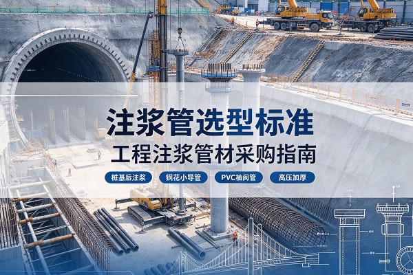 文峰注浆管选型标准