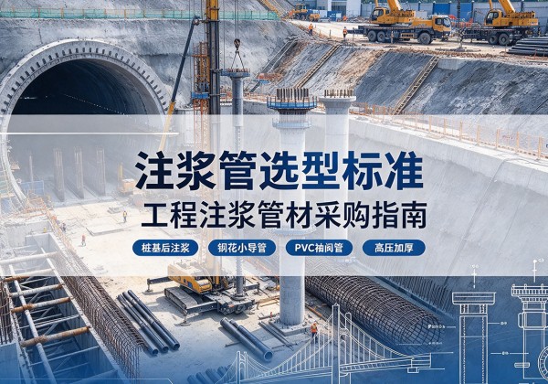文峰注浆管选型标准